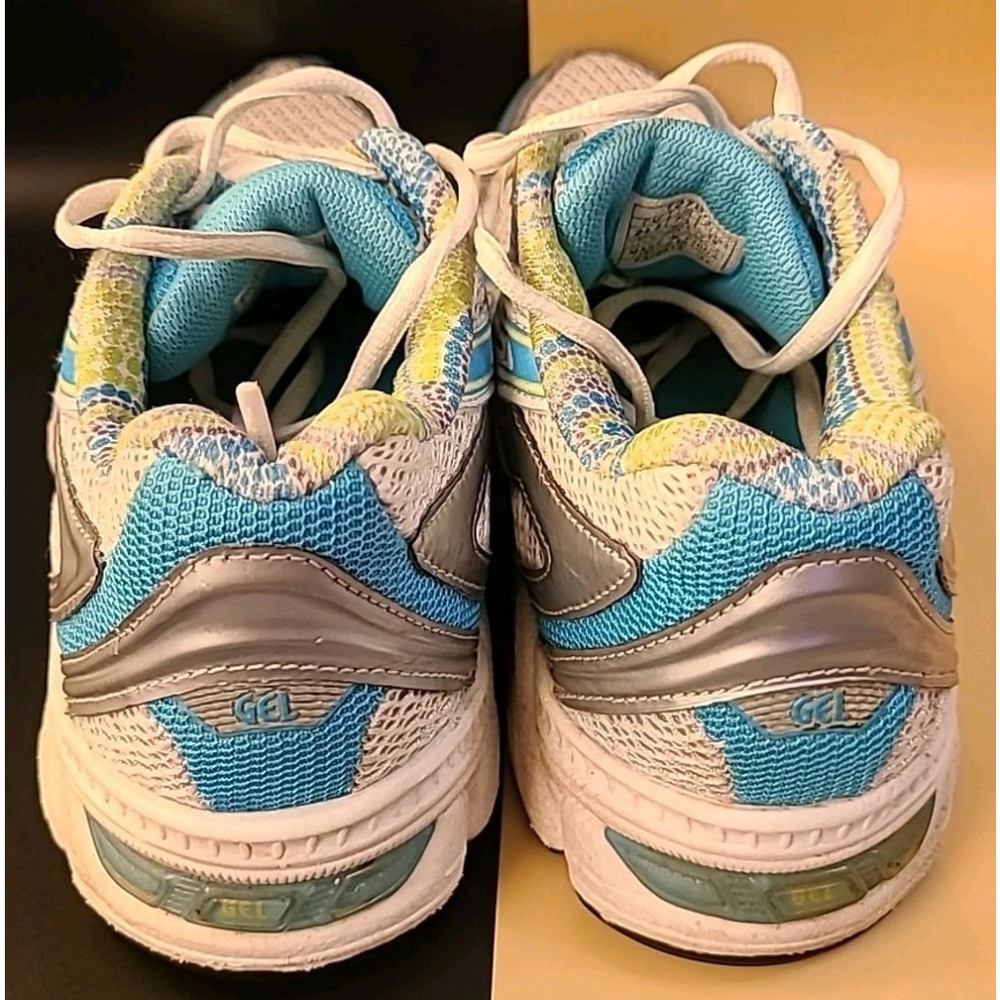 Asics Running Shoes Womens Size 7.5 Gel Duomax Gray Blue T27BQ Sneakers Gym - Picture 7 of 13